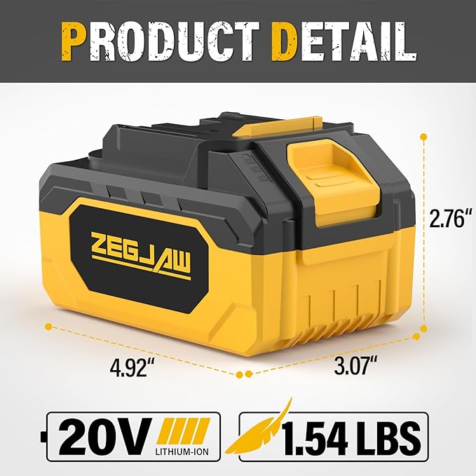 13-Inch 20V Cordless Electric Lawn Mower & 4.0Ah Battery