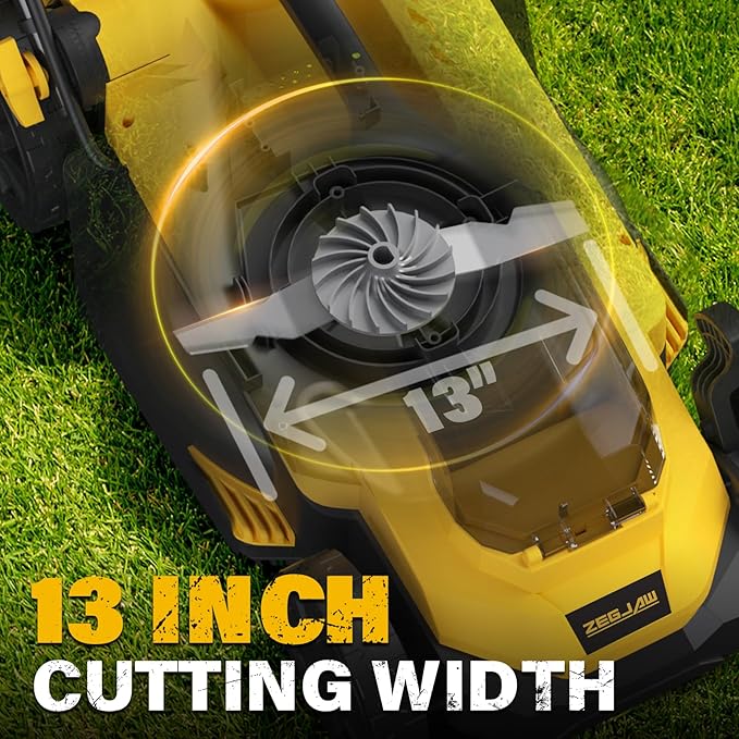 13" 20V Cordless Lawn Mower and 12" 20V Cordless String Trimmer and Edger