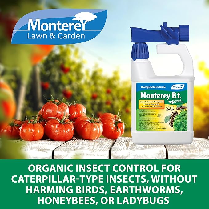 Monterey LG 6334 BT Biological Insecticide, 32 oz, White