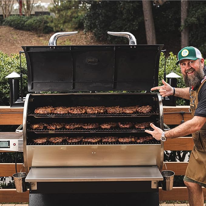 recteq RT-2500 BFG Wood Pellet Smoker Grill + 240 lb of Pellets | Wi-Fi-Enabled, Electric Pellet Grill | 2500 Square Inches of Cook Space