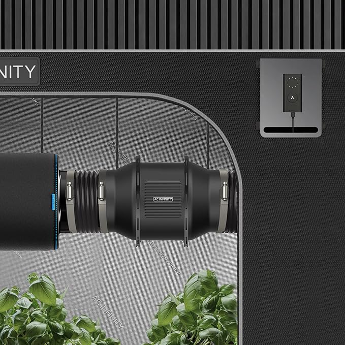 AC Infinity Air Filtration Kit 6”, CLOUDLINE LITE Inline Fan and Carbon Filter Combo, Cooling and Ventilation System for Grow Tents, Hydroponics, Indoor Gardening