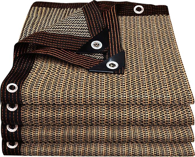 80% Sunblock Shade Cloth Net Resistant - 12x24Ft Garden Shade Mesh for Plant Cover, Greenhouse, Chicken Coop, Kennels, Tomatoes Plants