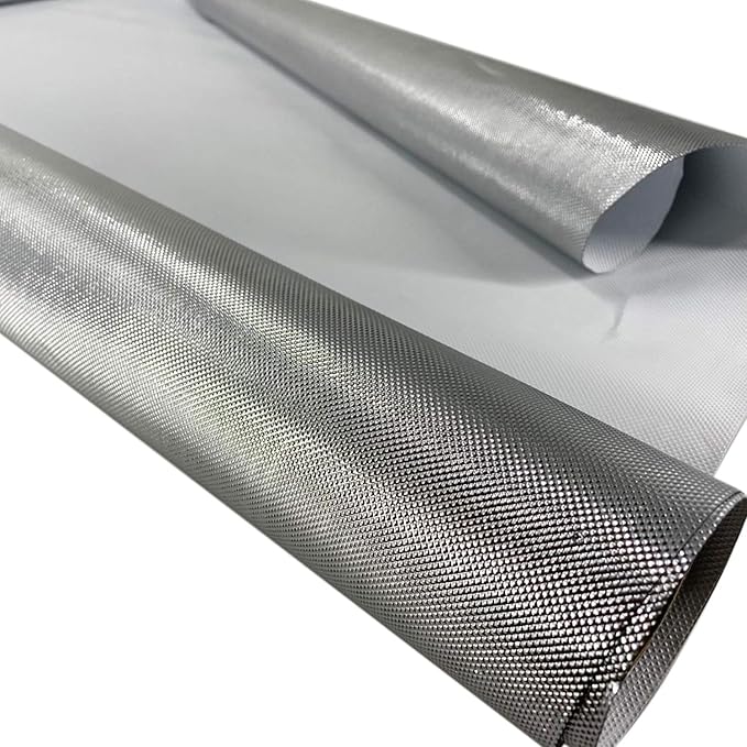 HFS(R) 6Mil Diamond Film Foil Roll Highly Reflective for Grow Room, Greenhouse (4X100FT)