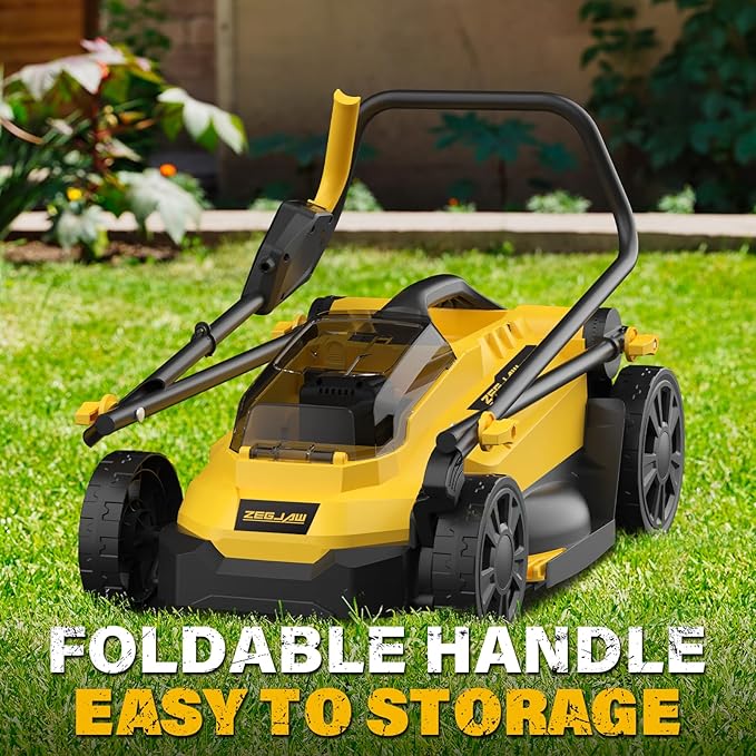 13" 20V Cordless Lawn Mower and 12" 20V Cordless String Trimmer and Edger