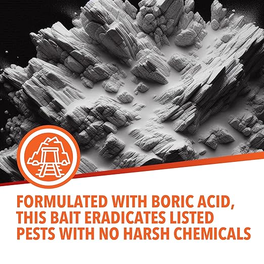 Nisus Niban Granular Bait, Weather-Resistant, Boric Acid Formula, Ants, Roaches, Crickets, Slugs & Snails, Indoor/Outdoor Use, 10 lbs