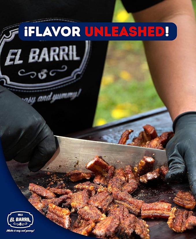 EL BARRIL 20lbs Stainless Steel Foldable Charcoal Smoker & Grill Barrel – Portable Outdoor Smokers with Grilling Accessories