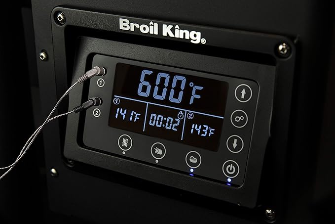 Broil King 493051 Crown Pellet 400 Pellet Grill, Black