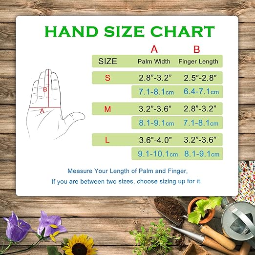 HLDD HANDLANDY Long Gardening Gloves, Pigskin Leather Thorn Proof Rose Pruning Glove for Men & Women, Breathable Work Gloves for Yard Work, Cactus, Bush, Blackberry, Great Gift for Gardener