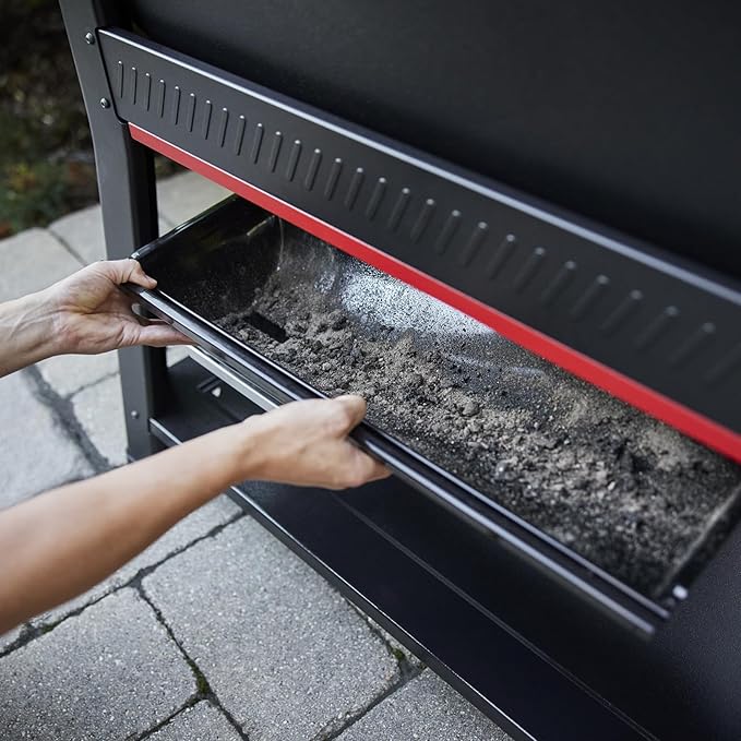Weber Searwood XL 600 Wood Pellet Smoker Grill with Wi-Fi and Bluetooth Connectivity, 36 Inches, Black