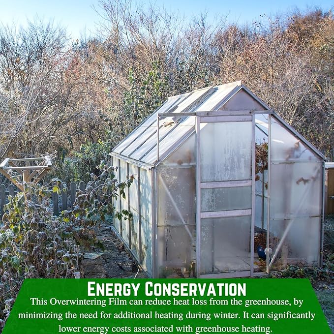Farm Plastic Supply - 6 Mil White Plastic Sheeting - Overwintering Film, 6 Mil White Plastic Film, Greenhouse Plastic, Durable Plastic Sheeting (20' x 125')