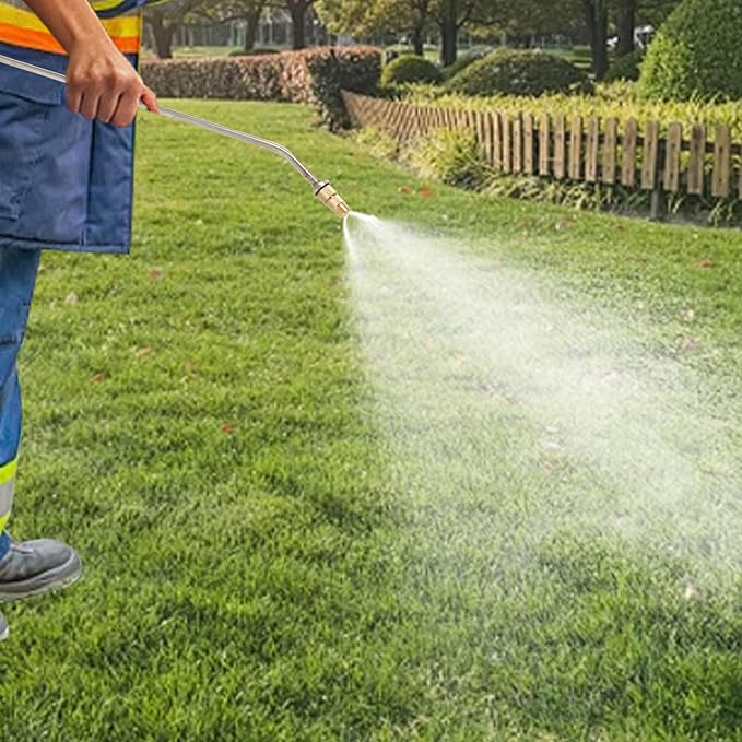Hand Pump Sprayer Stainless Steel Sprayer for Indoor and Outdoor 1.5 Gallon Sprayer 16 in Wand 3.3 FT Hose