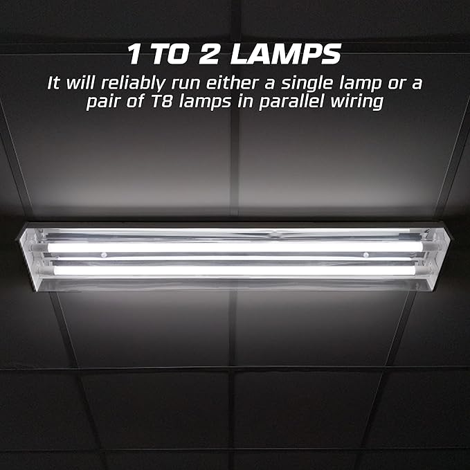 10 Pack - Replacement for ICN-4P32-SC 3 & 4 Lamp T8 Fluorescent Electronic Ballast - 120-277 Volt - Instant Start - UL Approved