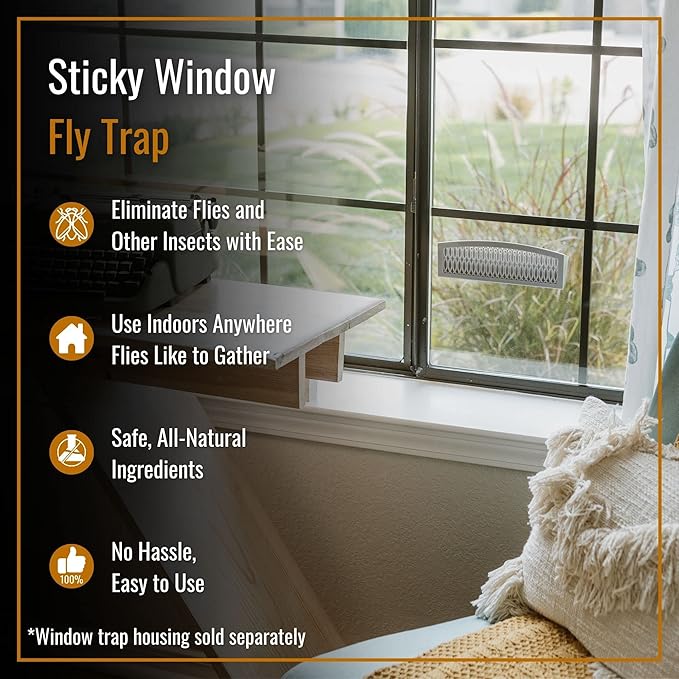 Dr. Killigan's The Fly Inn Replacements - Replacement Traps for The Fly Inn (6 Insert Refills)