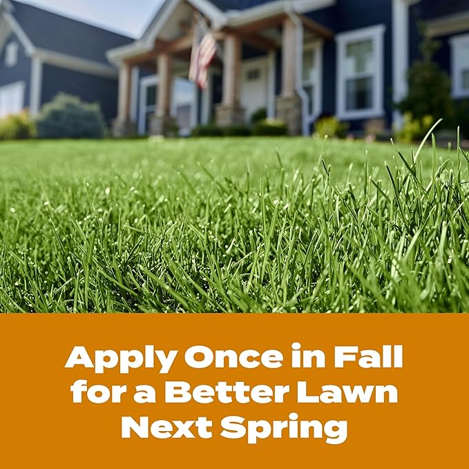 Scotts Turf Builder WinterGuard Fall Weed & Feed3, Weed Killer Plus Fall Fertilizer, 4,000 sq. ft., 11.43 lbs.