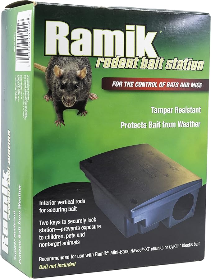 Neogen 000550 Rodent Bait Station, Black