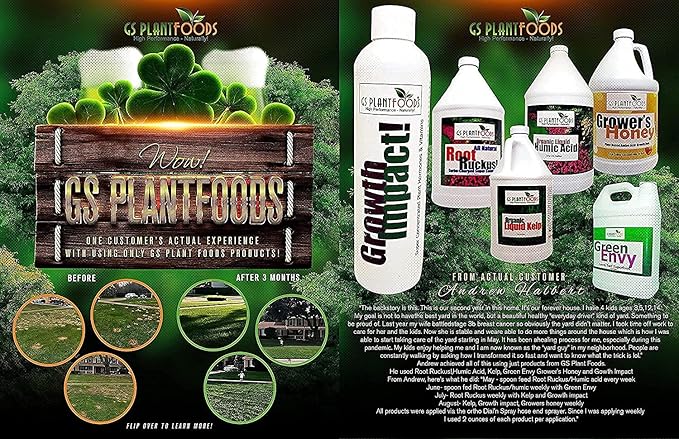 GS Plant Foods Organic Liquid Humic Acid (55 Gallon) - Fertilizer