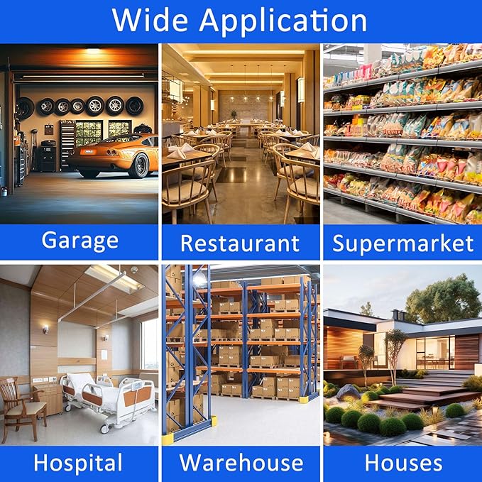 High Power Effective Plug-in Ultrasonic and Bionic, Rodent, Mouse Repeller for Building,Warehouse,Garage, Attic,Restaurant,Supermarket, and More. Coverage up to 2000 Square Feet When No Barriers