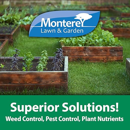 Monterey Garden Phos Bundled with Measuring Spoon - Fungicide for Root Rot, Downy Mildew, Fire Blight, Sudden Oak Death, Phytopthora & Pythium - 1 PT