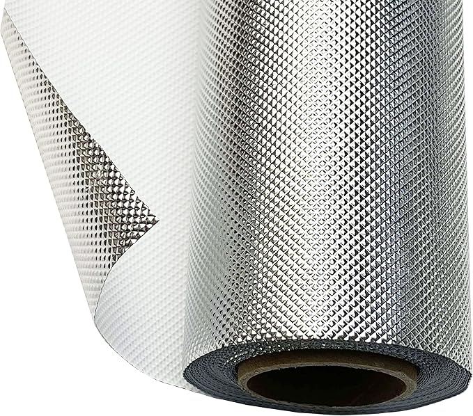 HFS(R) 6Mil Diamond Film Foil Roll Highly Reflective Aluminum Mylar for Grow Rooms and Greenhouses 4FT x 25FT