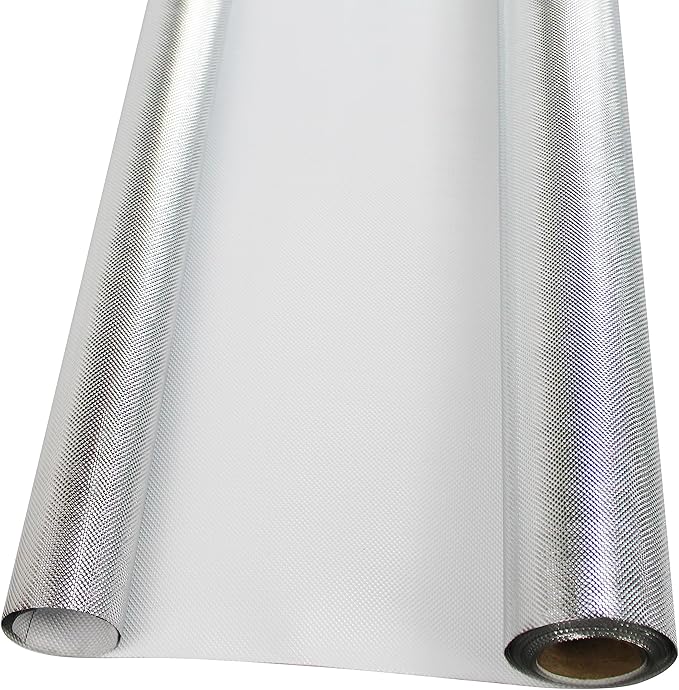 TEXALAN(R) Diamond Film Foil Roll Highly Reflective Mylar Film Roll for Grow Room 4X25FT 6 Mil