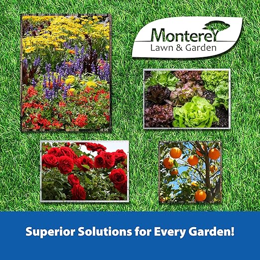 Monterey Garden Phos Bundled with Measuring Spoon - Fungicide for Root Rot, Downy Mildew, Fire Blight, Sudden Oak Death, Phytopthora & Pythium - 1 PT