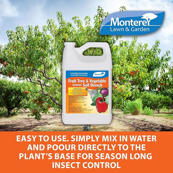 Monterey Fruit Tree & Vegetable Systemic Soil Drench 1gal