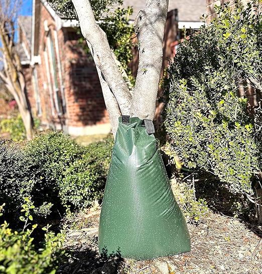 (18+1 Value Pack) 20 Gallon Tree Watering Bags, Heavy Duty and Slow Release Gator Bag for Trees, Premium PVC Plant Drip Irrigation Bags,5-8 Hours Releasing Time,Reusable