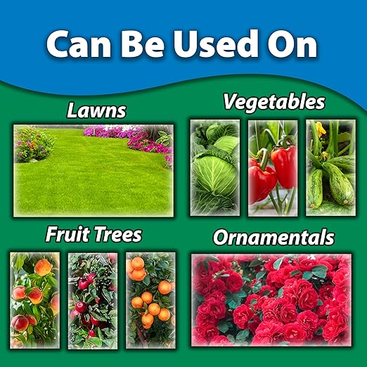 Monterey Garden Phos Bundled with Measuring Spoon - Fungicide for Root Rot, Downy Mildew, Fire Blight, Sudden Oak Death, Phytopthora & Pythium - 1 PT