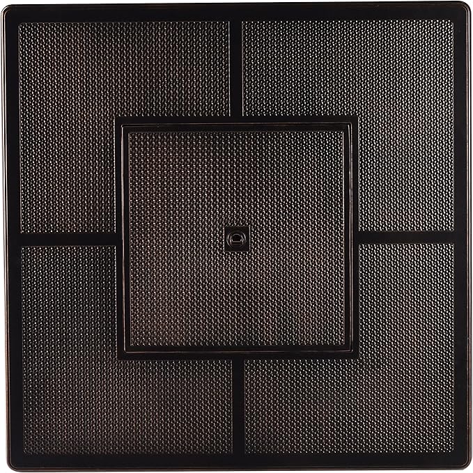 Oakland Living Black Aluminum Patio Fire Table Set with Four Deep Seating Loveseat with Cushions with Black Cushions