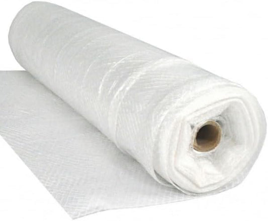 Farm Plastic Supply - String Reinforced 4 Year UV Resistant 10 mil Clear Greenhouse Plastic Sheeting - 4 Year UV Resistant Polyethylene Greenhouse Film, Hoop House Green House Cover (24' x 40')