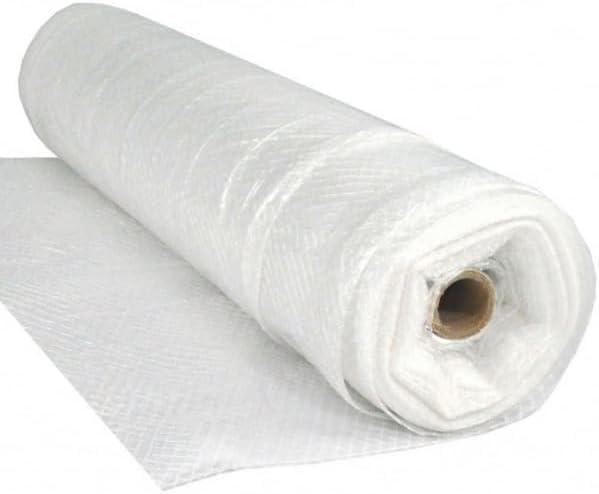 Farm Plastic Supply - String Reinforced 4 Year UV Resistant 10 mil Clear Greenhouse Plastic Sheeting - 4 Year UV Resistant Polyethylene Greenhouse Film, Hoop House Green House Cover (32' x 50')