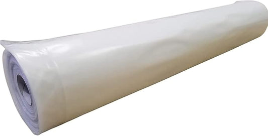 Farm Plastic Supply - 4 Year UV Tube 6 mil Clear Greenhouse Plastic Sheeting - 4 Year UV Resistant Polyethylene Greenhouse Film, Hoop House Green House Cover for Gardening (14' x 110')