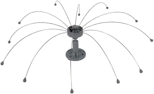 Bird Barrier Daddi Long Legs - 6 Ft | Scare Birds Away with Innovative Bird Spider Design | Bird Deterrent for Outside | Easy Installation on Roofs, Boats & HVAC Units | Durable Stainless Steel/Delrin