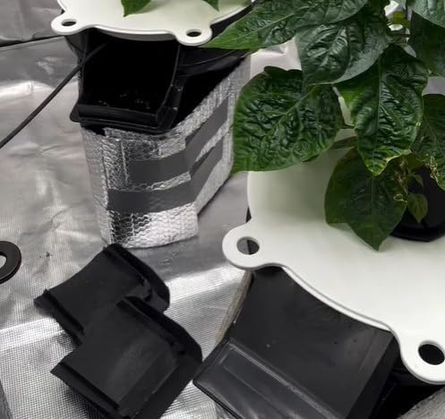 with Hydrolid for Deep Water Culture Gardens. Hydropod and 3.5 Neoprene Insert Included. (3)