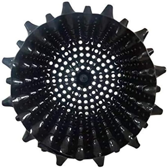 5 Gallon Air Pruning Containers, Roots Control Planter New Plastic Nursery Pots Fruit Vegetable Orchard Garden Self-Planting Pots, Size 12"x12", Black, (10P)