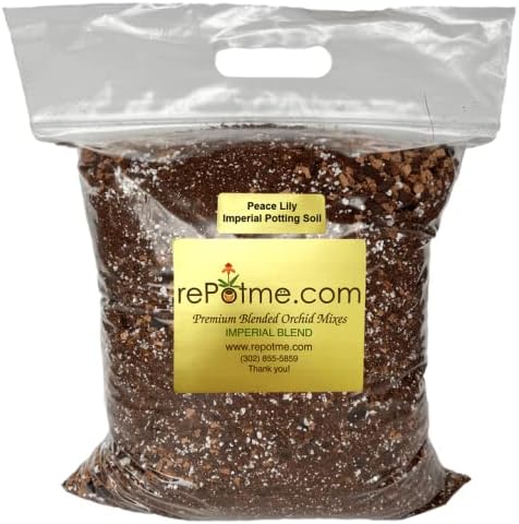 rePotme Peace Lily Imperial Houseplant Soil - Mini Bag (2 Quarts)