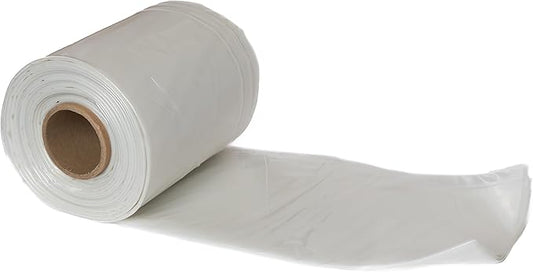 RESILIA Clear Greenhouse Sheeting - UV-Protected, Heavy-Duty Gauge Outdoor Polyethylene Cover for Weatherproofing Greenhouses, Garden, Plants, 6.5-Foot by 10-Foot Roll, 6-Mil Thick, Made in The USA