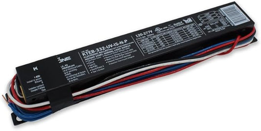 Technical Precision Replacement for Osram Sylvania Qhe 3x32t8/unv Psn-sc Ballast 120V-277V Ballast - Electrical Ballast Replacement for T8 Bulbs - Operates 2 to3 Lamps - 1 Pack