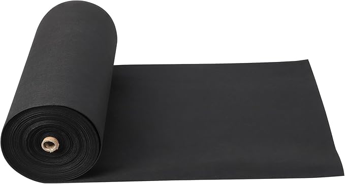 Geotextile Landscape Fabric 3ft x 100ft | 8oz PP Non-Woven Weed Barrier | 350N Tensile Strength & 440N Load Capacity for Driveway Stabilization, French Drains, Erosion Contro