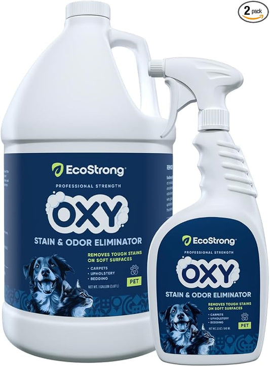 Pet Carpet Cleaner | Works Faster and Better than Pet Enzyme and Orange Based Solutions | Best Carpet Cleaner Spray for Pet, Dog, Cat Urine Stains and More (160 Fl Oz)