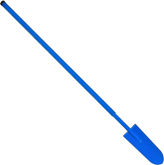 Sharpshooter Spade Shovel 78 Inch Drain Spade Trenching Shovel - Weighted Long Handle Sharp Shooter with Hardened Chromoly 15 Inch Head
