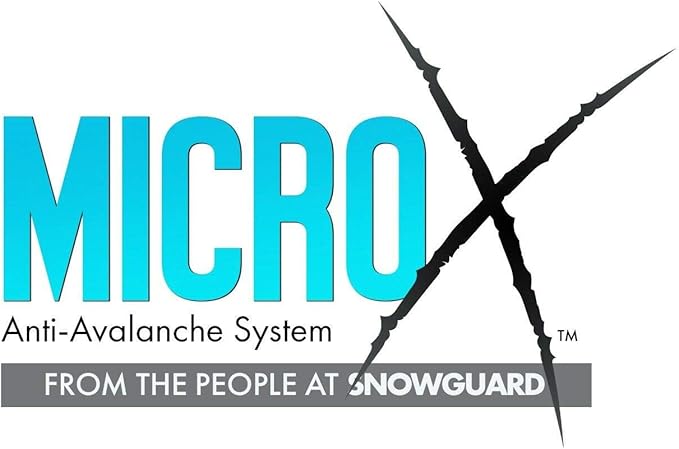 (25) Snow Guard Micro X Pole Barn Stop Snow From Sliding Off Metal Roof Roofing Gutter Guards Stoppers Stops Birds