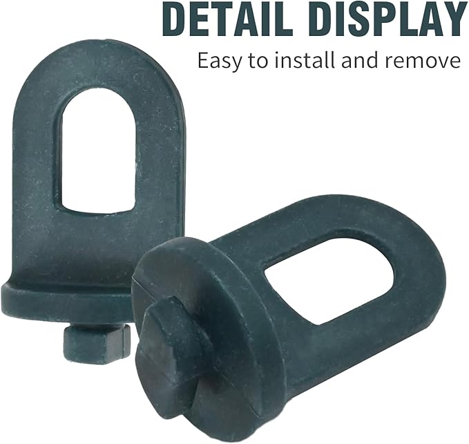 150Pcs Greenhouse Hooks Hanger Kit - Twist Clips for Aluminium Greenhouse Insulation