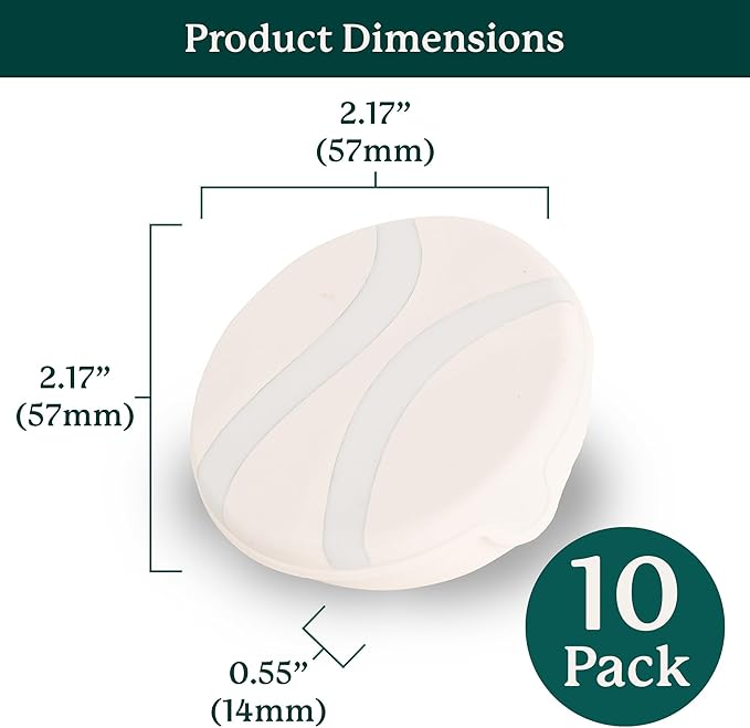 Gardyn Caps for Your Gardyn Hydroponics Growing System & Indoor Garden - Perfect Solution for a Cleaner & More Beautiful Garden - Must-Have for Growing Fewer Than 30 Plants - 5 Pack Cauliflower, White