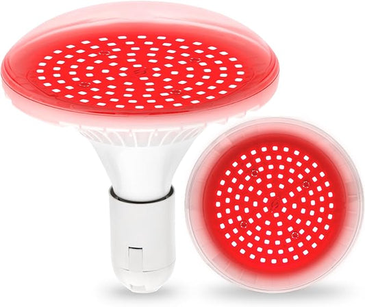 Hanging Grow Lights for Indoor Plants, UFO Deep Red Therapy LED Light, 150w Grow Spectrum Enhancement Plant Light, 660nm, Used for Flowering and Fruiting, Perfect Sun-Loving Flowers and Succulents