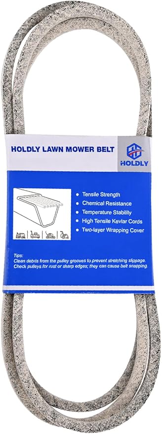 0.5x146 Mower Belt GX26422 for John Deere Z325E, Z330R, Z355R, Z375R, Z330M, Z355E, Z365R ZTrak Zero Turn Mowers, Durable Kevlar Lawn Mower Drive Belt GX26422