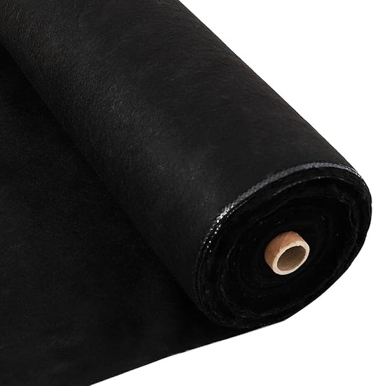 PioneerWorks Woven Landscape Fabric 5.8oz, 3 x 300FT Weed Fabric Barrier, Double Layer, Weed Control Fabric Ground Cover, Garden Fabric Weed Barrier, Gardening Mat for Garden Beds