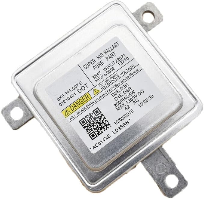 O-NEX Xenon D3S D4S 35W HID Ballast 8K0941597E Factory OEM Direct Replacement Control Unit Module for Audi VW