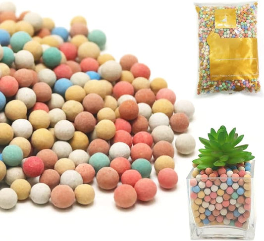 4LB Leca Clay Pebbles, 9-12mm Lightweight Expanded Clay Aggregate for Hydroponic Growing, Premium Grow Media for Orchids, Aquaponics Plants and Horticultural Drainage, Natural