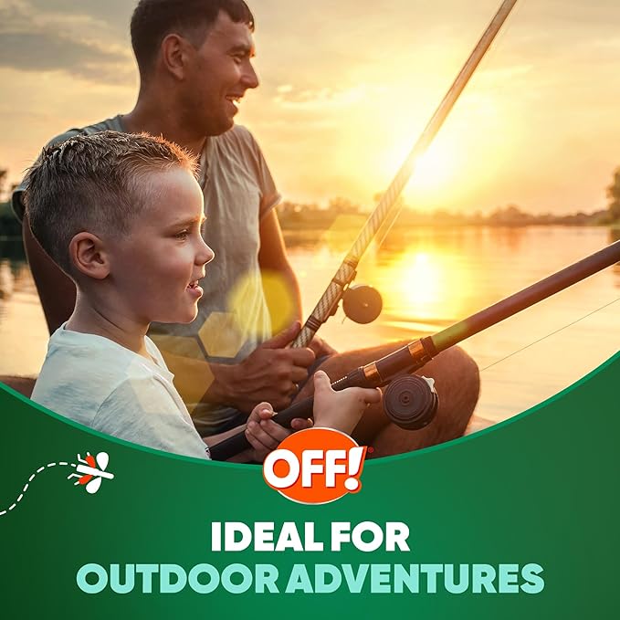 OFF! Deep Woods Insect Repellent VII Spritz, Bug Spray with Long Lasting Protection from Mosquitoes and Ticks, 6 oz